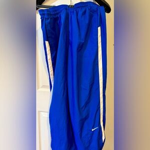 Vintage Nike Team Track Pants Mens XL Blue Y2K 2000s Loose Baggy Sports NWOT